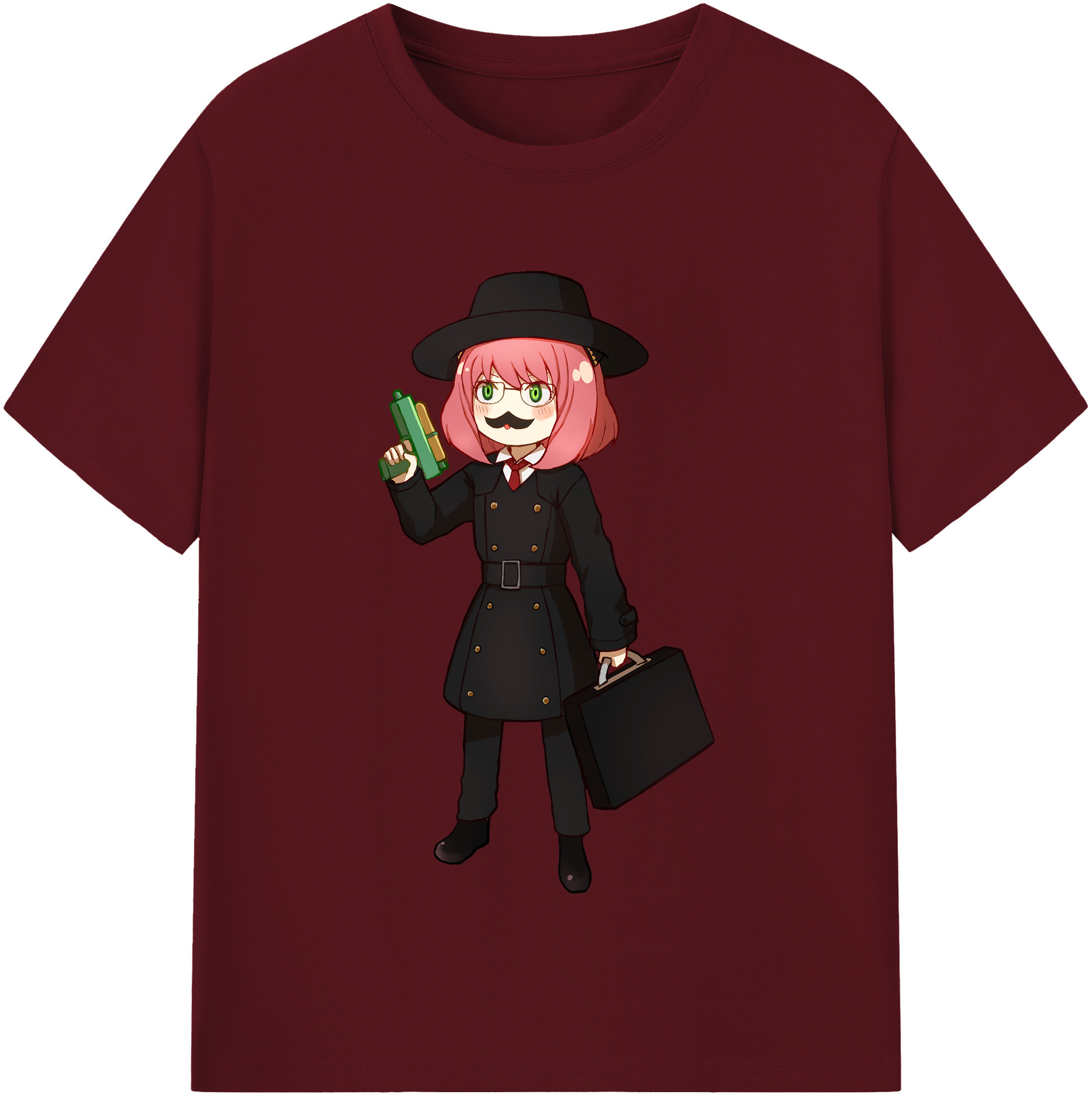 （画像用） SPY×FAMILY间谍家家酒 綿100％半袖Tシャツ（フロントプリント）